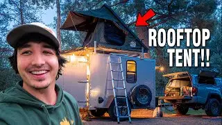 I have a TWO-STORY Cargo Trailer Camper!