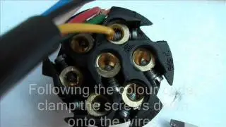 How to wire a 7 Pin Trailer Plug