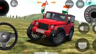 INDIAN CAR DRIVING 3D GAMEPLAY 🎯🎮 THAR CAR 🚗