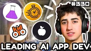 This 17-Year-Old is Leading AI App Development -- From School Games to Viral Apps!