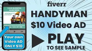 Get this Handyman Marketing Video Ad Made For Your Business For Only $10 - VA00015