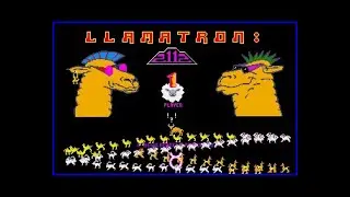 Llamatron 2112 - Amiga Game (Jeff Minter / Llamasoft)