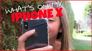 WHAT’S ON MY IPHONE X•