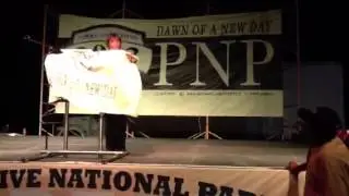 Amanda Misick Delivers Passionate Speech
