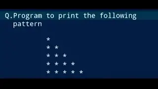 C++ Programming||Pattern Printing Problem (8)
