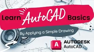 How to create an easy & simple drawing in AutoCAD  | AutoCAD for Beginners
