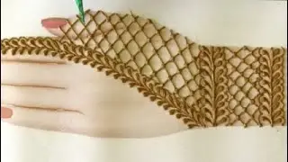 Beautiful and stylish mehndi design for girls simple  😍#mehndi#trending#viral#youtubeshorts