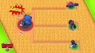 LEON WEREWOLF HUNTING 🐺 Brawl Stars 2019 Funny moments, Fails & Glitches