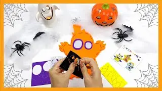 👻 MAKE EASY HALLOWEEN DIY PUPPETS! 🧙&zwj;♀️ Fun & Spooky Craft for Kids! 🎨