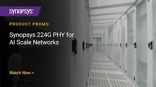 Synopsys 224G PHY with 2m+ Direct Attached Copper Cables Reach for AI Scale Networks | Synopsys