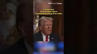Trump says he is serious about Canada becoming 51st state