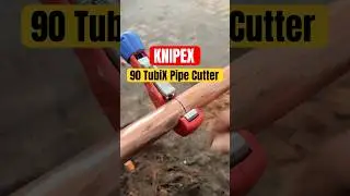 KNIPEX 90 TubiX Pipe Cutter a pleasure to use