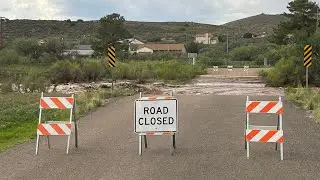 INSANE Flash Flood FRONT WALL INTERCEPT! - Major DEBRIS FLOW - 4 FOOT Water Rise - Big Bug Creek, AZ
