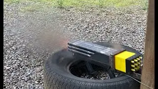12 barrel pipe shotgun test fire 1