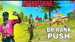Pushing Grandmaster In only Headshot gameplay😱 And BR rank ____+$&#) --- Arvindffking