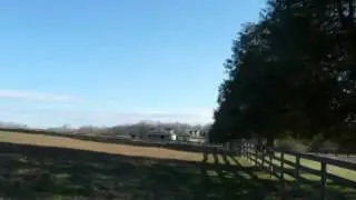 30 Acre Horse Farm- Barn, House (tree lined drive)