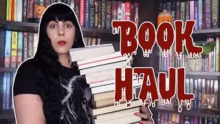 HORROR BOOK HAUL  |  NEW & VINTAGE