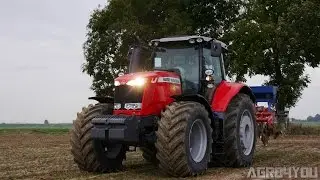 Głęboszowanie Massey Ferguson 7722 Dyna VT  [GoPro4] Świętokrzyskie Subsoiling