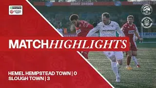 MATCH HIGHLIGHTS | Hemel Hempstead Town 0 - 3 Slough Town | Enterprise National League South