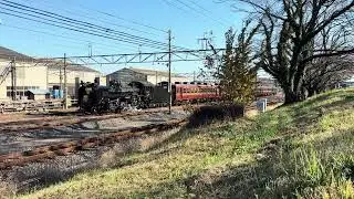 SLパレオエクスプレス　送り込み　広瀬川原発車
