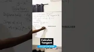 Calculus tangent made easy