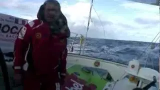 Vendee Globe. Group Bel, Kito de Pavant.. On-Board Day 1. (French)