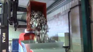 Metallican metal baler for cans