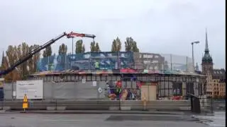Taket rivs p&aring; Kolingsborg