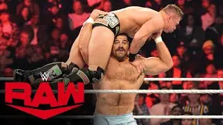 Rick Boogs vs. The Miz: Raw, Feb. 13, 2023
