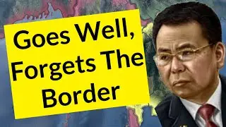 Thailand Goes Okay But I Forget to Defend a Border - HOI4 White Noise to Relax With
