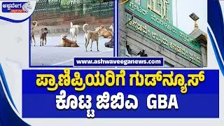 ಪ್ರಾಣಿಪ್ರಿಯರಿಗೆ ಗುಡ್&zwnj;ನ್ಯೂಸ್&zwnj; ಕೊಟ್ಟ ಜಿಬಿಎ | GBA Launches Street Dog Adoption Scheme