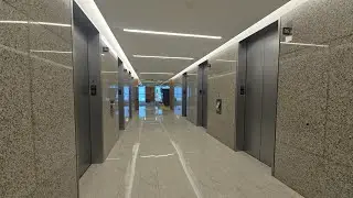 Amazing 1200FPM Schindler Port Traction Elevators at Southeast Financial Center