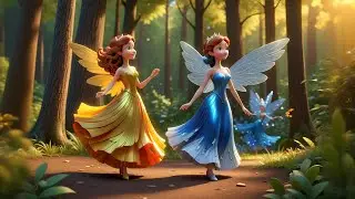 Five Dancing Fairies Sing in a Ring | Magical Fairy Song for Kids | Nursery Rhymes and Baby Songs