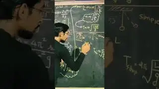simple pendulum time period greater than conical pendulum time period JEE NEET #learning@GyanFreedom