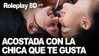 🏳️‍🌈 Pijamada con la CHICA que te GUSTA (lgbt) 🏳️‍🌈 | Roleplay 8D | Best ASMR Ever