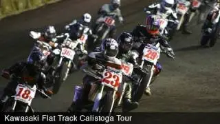 MotoUSA Kawasaki Flat Track Calistoga Tour Video