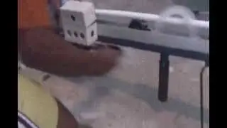 Homemade Nerf Sniper Rifle Test Fire #1 (spoof)
