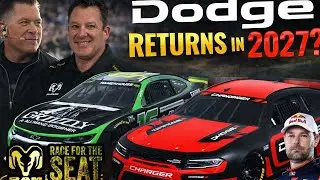 NASCAR SHOCKER! DODGE To Return In 2027? | Tony Stewart & SVG News | RAM Race For The Seat Episode 3