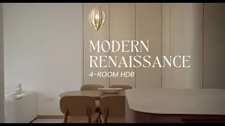 Modern Renaissance Home Tour &mdash; Singapore 4 Room HDB | Le Interior Affairs