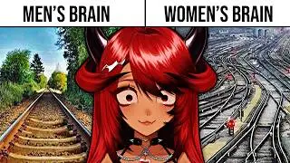 WHY IS THIS SO TRUE? | The anatomy of the MALE  brain & a female's brain...😄