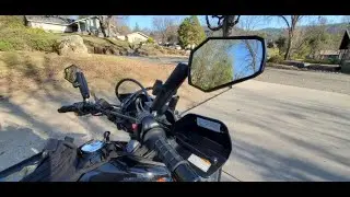New Doubletake Enduro & Adventure Mirror Install and Test for DR 650.