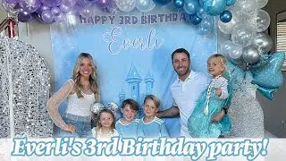 Everli's 3rd Birthday Party // Frozen Minnie Mouse Party // Beaston Family Vibes