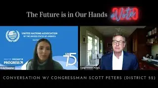 In conversation with Congressional Candidate Scott Peters | San Diego District 52