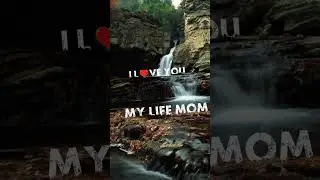 I love my mom ❤️ |urban font style|new capcut trending #shorts #trending