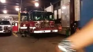 Chicago fire department engine 98 responding  Nick 1st time  and he got a  Shirt