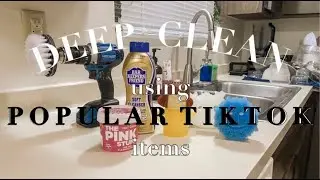 MAJOR DEEP CLEAN | Bissell carpet cleaner | Bar keepers VS pink stuff | closet cleanout + organizing
