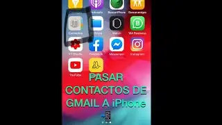 SINCRONIZAR PASAR CONTACTOS DE GOOGLE GMAIL A MI IPHONE | FÁCIL 2021 | WillNetwork