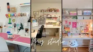 I Made My Studio 📸⁉️*DIY's- Studio light💡, Organizer etc | Aesthetic MIM | Creative |