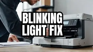 Hp laserjet Pro mfp M28a light blinking issues