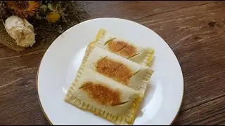 I'm sure you haven't eaten this recipe of Apple toast dumplings, and it's very delicious、No oven